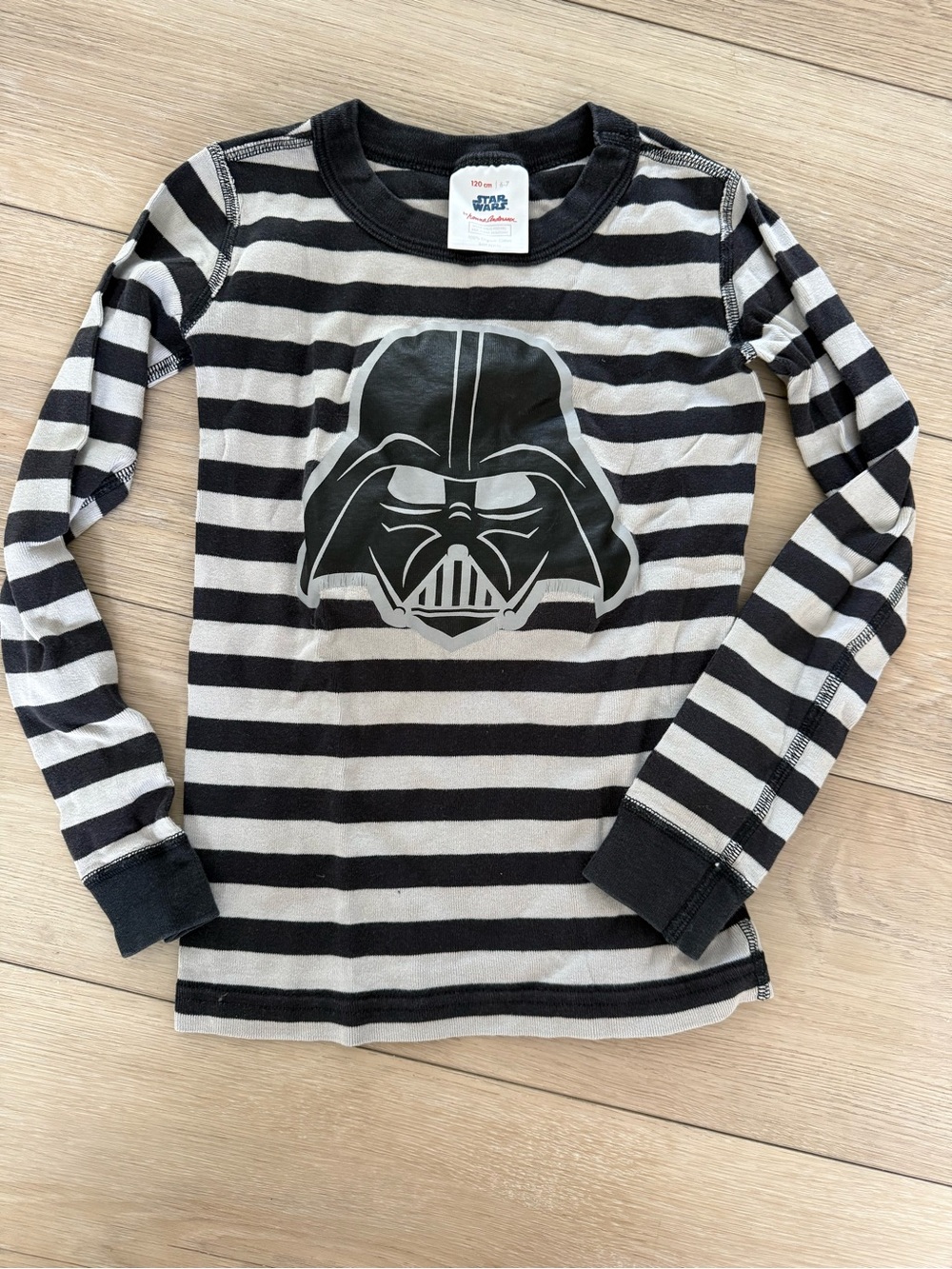 Hanna Andersson Star Wars long sleeve tee sz 6-7